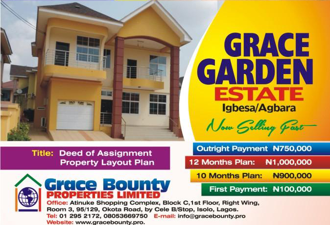Welcome To Gracebounty Properties Limited